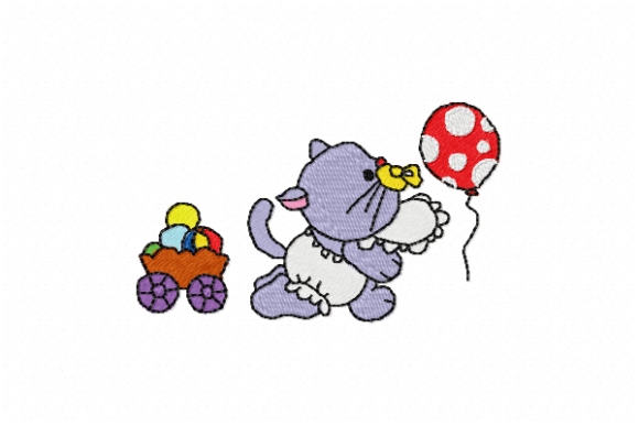 Baby Cat Embroidery Design Review for Small Business Merch