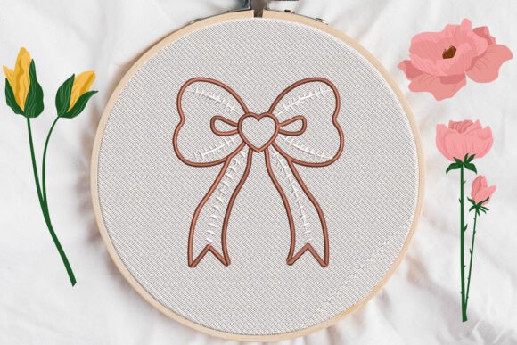Bow7 Review: A Festive Embroidery Design for Holiday Gifts
