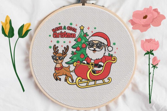 Cool Santa Funny Christmas: A Designer's Review for Craft Fairs