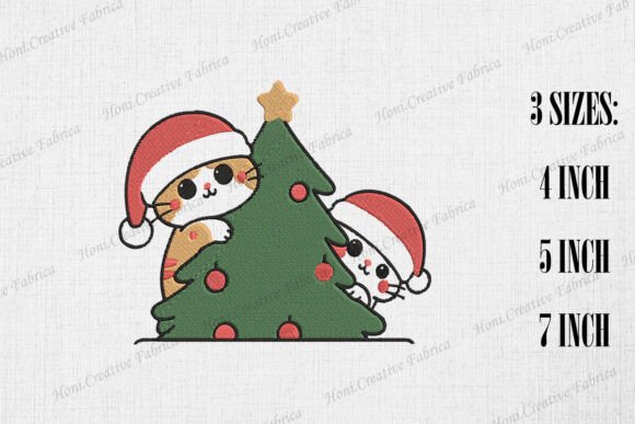 Cute Cats Peeking from Xmas Tree: A Pro Review
