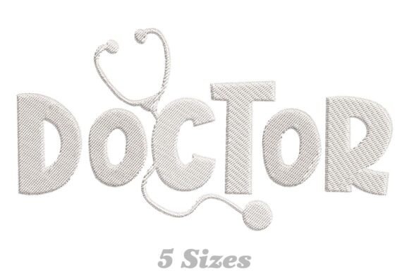 Doctor Embroidery: A Heartfelt Design for Handmade Gifts