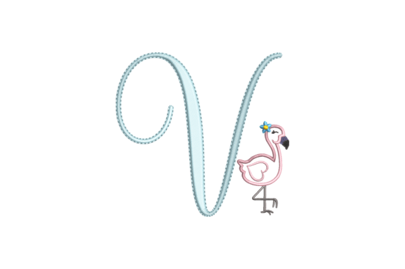 Flamingo Alphabet V: A Designer's Review for Boutique Sweatshirts