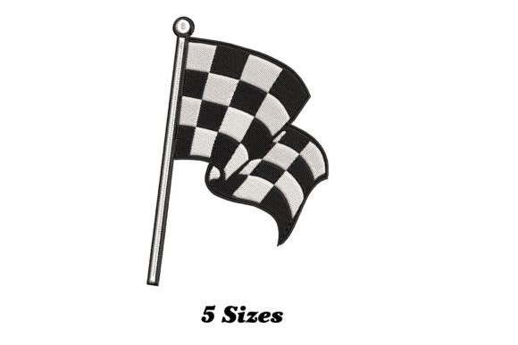 Racing Flag Embroidery: A Seller's Review for Etsy Shops