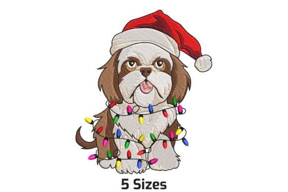 Review: Lighting Shih Tzu Dog Christmas Design