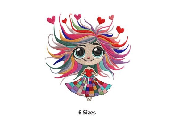 Review: Little Girl with Frazzled Hair Design