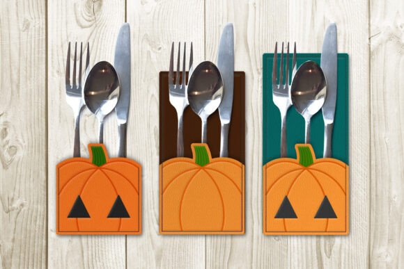 Review: Pumpkin Silverware Sleeve ITH Applique